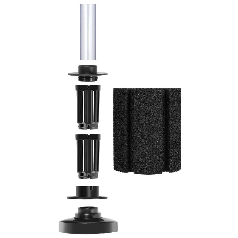AQUANEAT Aquarium Bio Sponge Filter Breeding Fry Betta Shrimp Nano Fish Tank (M Large up to 50Gal) - Image 3