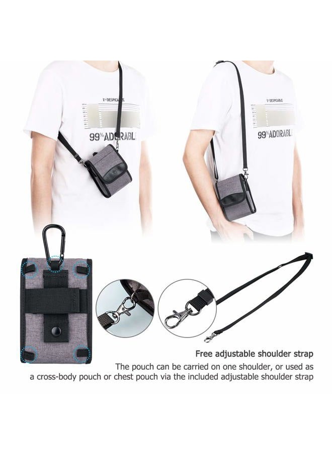 Kiorafoto Compact Camera Pouch Case for Sony ZV-1II ZV-1F ZV1 RX100VII RX100VI RX100VA RX100V RX100IV III II Canon G7XIII II G9XII Olympus TG-7 TG-6 TG-5 Ricoh GRIII HDF GRIIIx HDF GR IIIx GRIII GR3 - Image 5