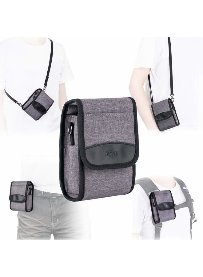 Kiorafoto Compact Camera Pouch Case for Sony ZV-1II ZV-1F ZV1 RX100VII RX100VI RX100VA RX100V RX100IV III II Canon G7XIII II G9XII Olympus TG-7 TG-6 TG-5 Ricoh GRIII HDF GRIIIx HDF GR IIIx GRIII GR3 - Image 1