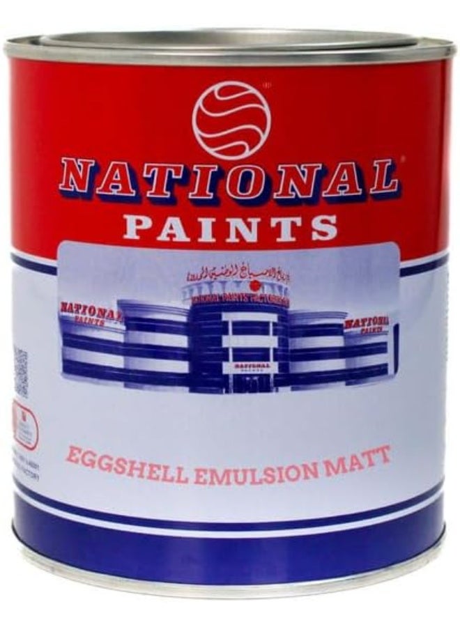 NATIONAL PAINTS Eggshell Emulsion Matt 1 Liter Deep Cream 807