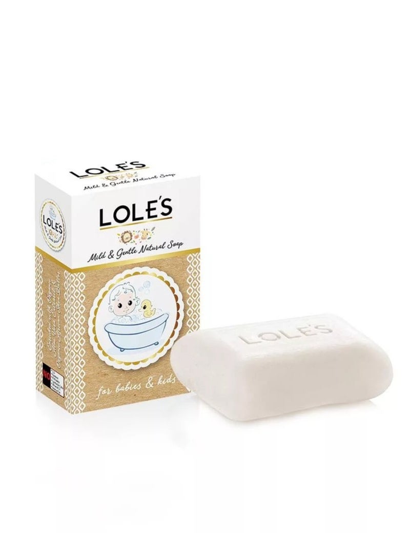 Lole's Gentle Skin Care Soap for Babies & Kids – Mild & Nourishing Formula, 100g - Image 1