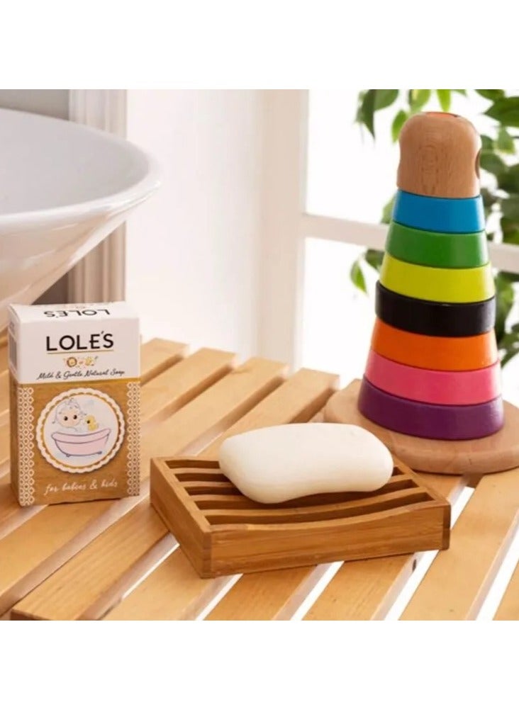 Lole's Gentle Skin Care Soap for Babies & Kids – Mild & Nourishing Formula, 100g - Image 5