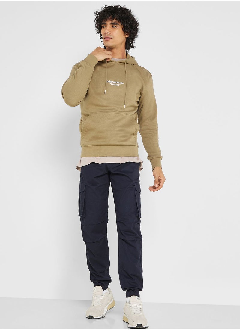 JACK & JONES - Originals Studio Print Hoodie - Image 1