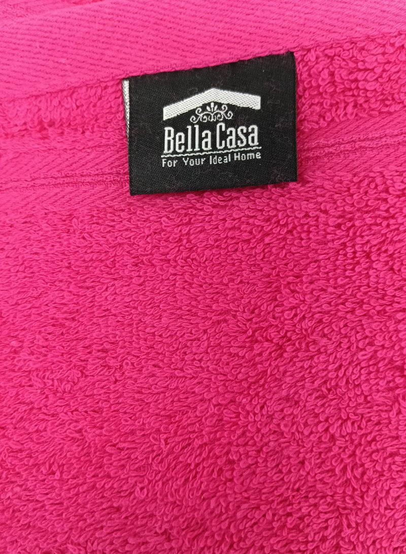 Pearl Coast 24 Pieces Luxury Face Towel Set 30x30cm 630 GSM Premium Cotton Ultra Soft and Highly Absorbent Expertly Woven for Durability Hotel And Spa Quality Towels Pink - Image 4