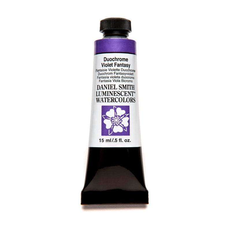 Daniel Smith Extra Fine Watercolor 15ml Paint Tube, Duochrome, Violet Fantasy - Image 5