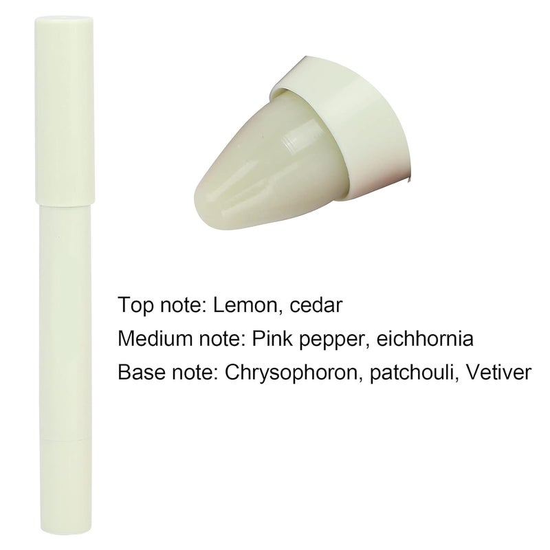 klarako 4Pcs Mini Solid Perfume Stick, Light Fragrance Long Lasting Pocket Solid Perfume, Pen Shape Essential Oil Solid Perfume for Women, 1.8g/0.06oz - Image 4