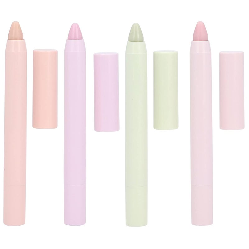 klarako 4Pcs Mini Solid Perfume Stick, Light Fragrance Long Lasting Pocket Solid Perfume, Pen Shape Essential Oil Solid Perfume for Women, 1.8g/0.06oz - Image 1