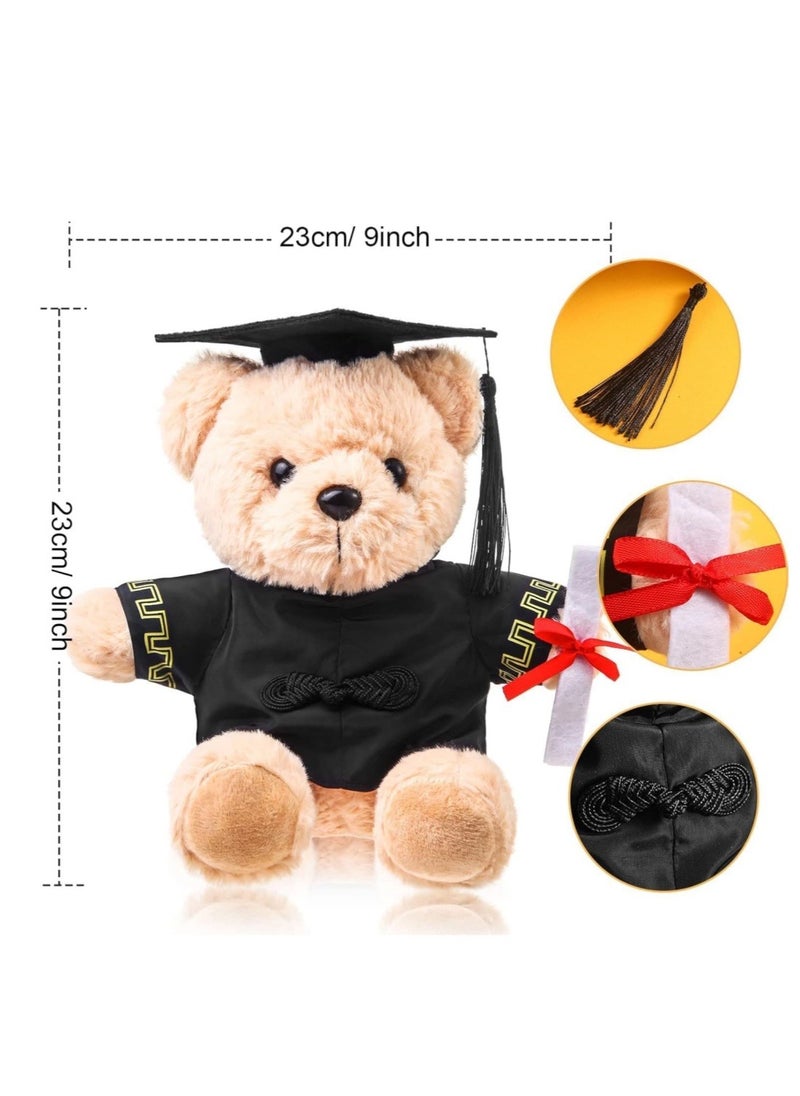 Coolchic Graduation Gift, Graduation Bear with Grad Cap Congrats Cards,2025 Kindergarten High School College Graduation Gift for Girls Boys  - Image 3