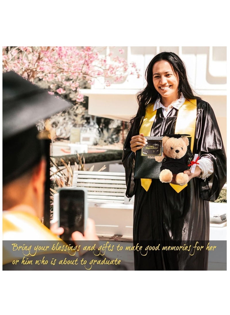 Coolchic Graduation Gift, Graduation Bear with Grad Cap Congrats Cards,2025 Kindergarten High School College Graduation Gift for Girls Boys  - Image 5