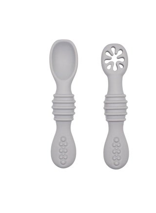 Soft Tip Bpa Free Silicone First Stage Training Spoon With Masher- Grey - pzsku/Z819E7EAA74F71C5B298BZ/45/_/1681758101/f57d9ddf-212c-46db-9a12-37b7f09dcb9b