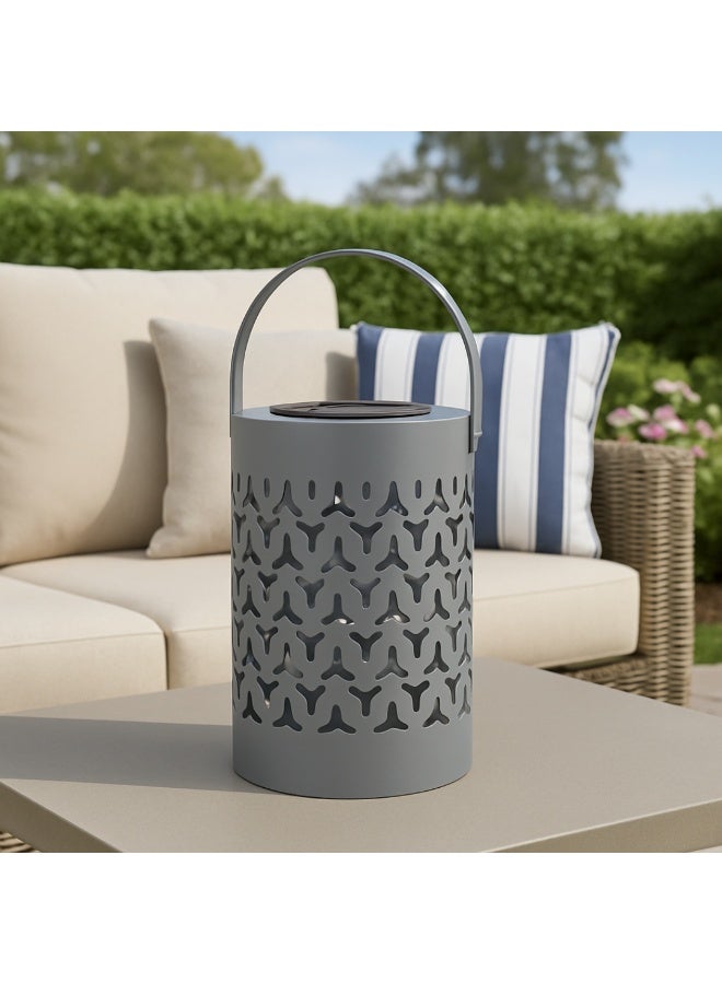 Elegant Outdoor Lighting for Cozy Evenings-Grey - Image 1