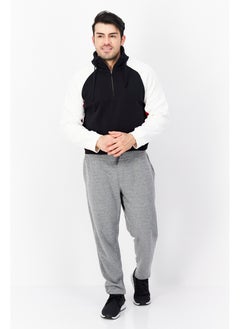 French Connection Men Hooded Colorblock Full Zip Sweatshirt, Black  - Image 5