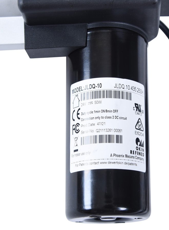 Okin Motor JLDQ-10 & JLDQ.10.435.250H Power Recliner Actuator Replacement, Lift Chair Sofa Bed Part Replacement for JLDQ.19B.435.250D, JLDQ.10.435.250, JLDQ.3.435.250, 1.28.000.110.30 - Image 2