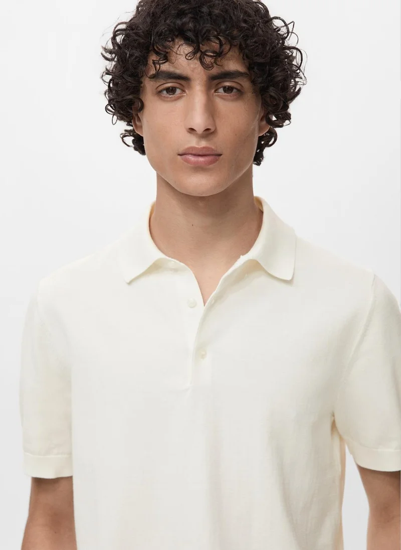 Mango Man Essential Polo