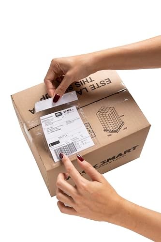 US PACK SMART 200 Units, 6"x8.5" Clear Packing List Shipping Pouches – Heavy Duty Self-Sealing Adhesive Envelopes, Waterproof & Tear-Proof – Ideal for Labels, Invoices & Documents - Image 5