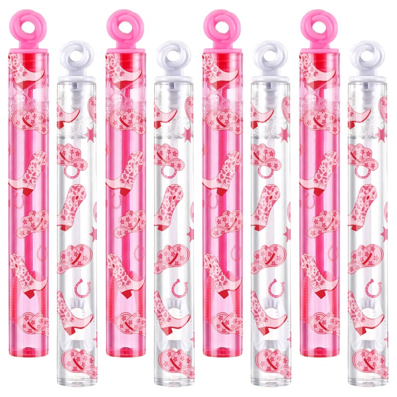 Rotatingpals 32 Pcs Western Cowgirl Themed Bubble Wands Bubbles Party Favors for Adult Summer Activity Birthday Party Goodie Bag Stuffers Gifts Wedding Supplies - Image 3