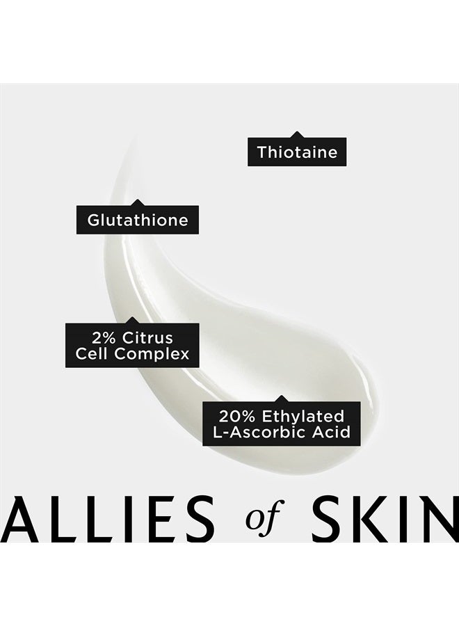 Allies of Skin 20% Vitamin C Brighten + Firm Serum, 30mL - Image 3