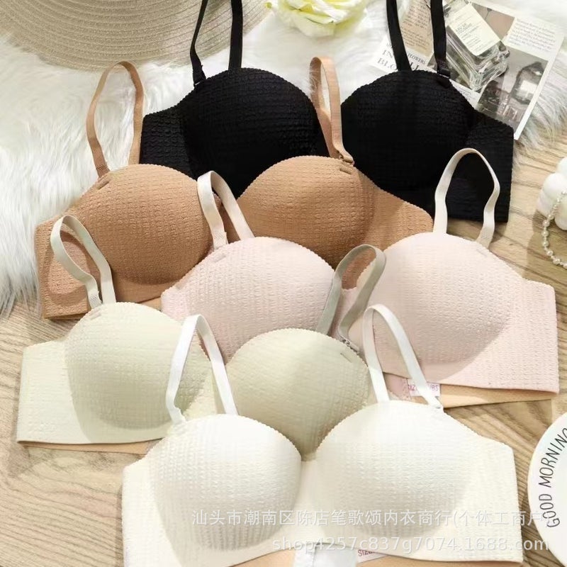 Small Bust Enhancing Bra, One-Piece Seamless, Wireless, Breathable, Side Breast Support, Popular , Beautiful And Comfortable - Image 2