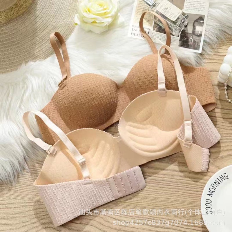 Small Bust Enhancing Bra, One-Piece Seamless, Wireless, Breathable, Side Breast Support, Popular , Beautiful And Comfortable - Image 5