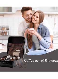 V60 Coffee Set 9-piece Drip Coffee Maker Set All-in-one Portable Travel Bag - pzsku/Z819EFC80D1D6B6B859ABZ/45/1741370617/5635b90f-1bd9-4073-b0f9-24d3a6db15a8