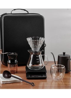 V60 Coffee Set 9-piece Drip Coffee Maker Set All-in-one Portable Travel Bag - pzsku/Z819EFC80D1D6B6B859ABZ/45/1741370617/8e7c5bd9-570b-43ef-8222-25aa6179f14b