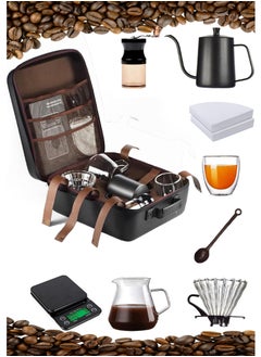 V60 Coffee Set 9-piece Drip Coffee Maker Set All-in-one Portable Travel Bag - pzsku/Z819EFC80D1D6B6B859ABZ/45/1741374724/588f02d8-e0de-4ec4-8c9e-d31a2226a666