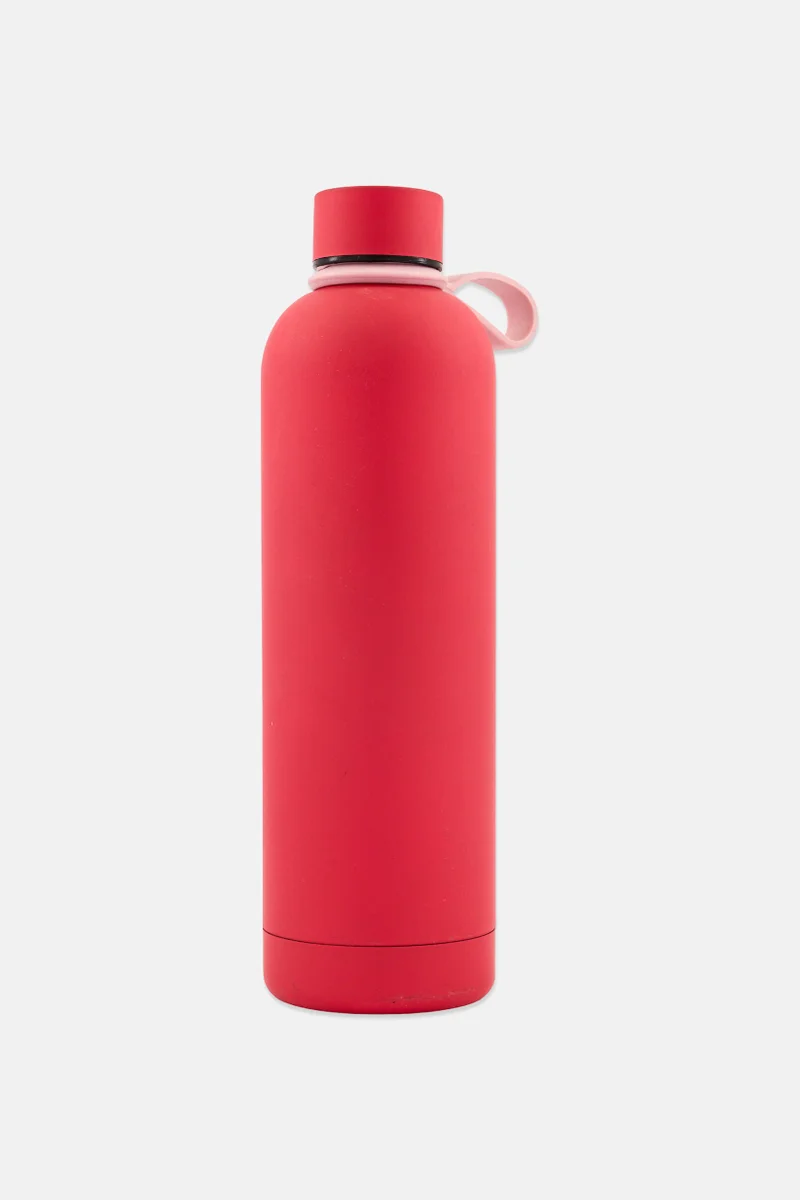 موي موتشو Thermo Steel Plain Double-Walled To-Go Water Bottle 750 ml, Red