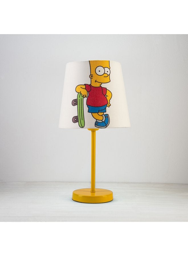 تبس هوم لمب اباجورة اطفال بودر اصفر بشابوه 17\23 ارتفاع 20 مطبوع - Image 1