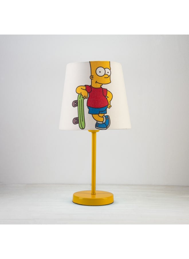 تبس هوم لمب اباجورة اطفال بودر اصفر بشابوه 17\23 ارتفاع 20 مطبوع - Image 2