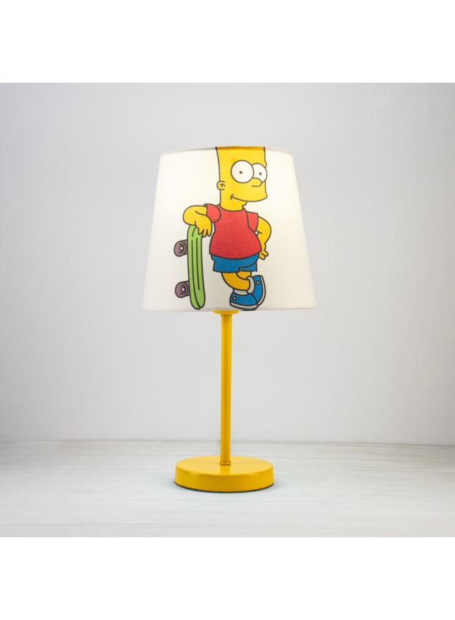 تبس هوم لمب اباجورة اطفال بودر اصفر بشابوه 17\23 ارتفاع 20 مطبوع - Image 3