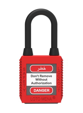 LOTO MENA SAFEY LOCKOUT PADLOCK - NYLON