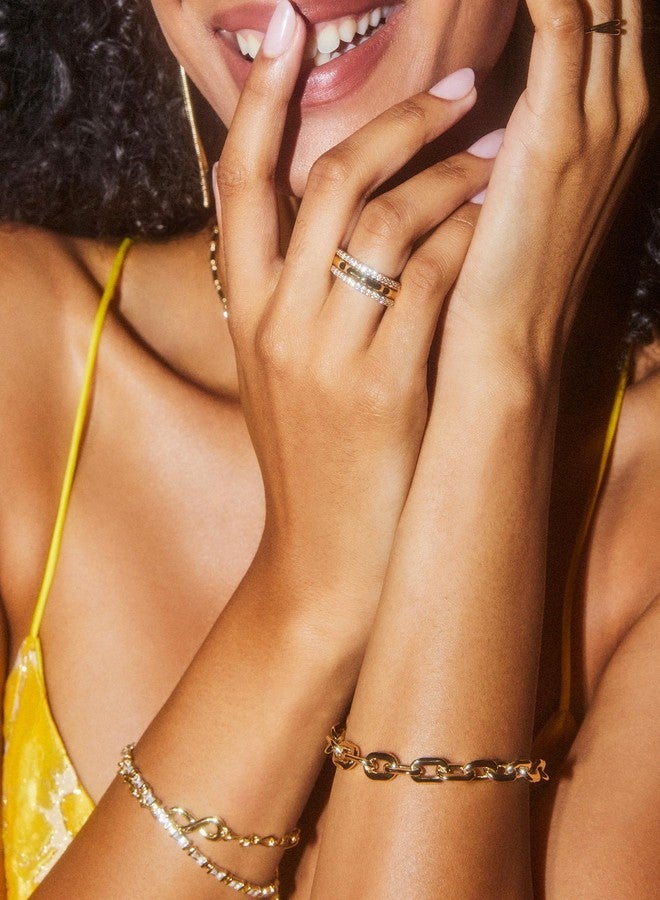 Kendra Scott سوار كيندرا سكوت كورين في نحاس مطلي بالذهب عيار 14 - Image 3