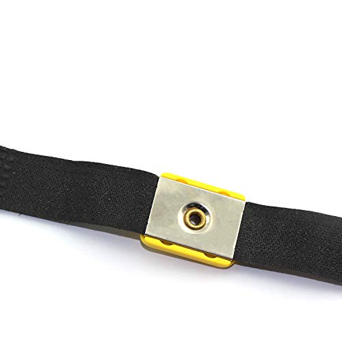 Tegg 1-Pack ESD Wrist Strap Adjustable Anti Static Bracelet with Grounding Wire Electrostatic Discharge Bands Static-Release Wristband with Clip - Image 3