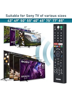 HuHa CtrlTV Remote for Sony Smart Bravia Remote, Sony Bluetooth Voice Search Mic Remote and Sony Smart Bravia Android TVs, Sony 4K UHD Crystal HDR TV, Sony OLED Ultra HDTV, XBR KDL Series TV, RMF-TX300U  - Image 3