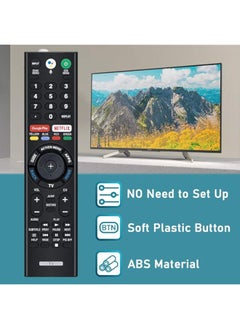 HuHa CtrlTV Remote for Sony Smart Bravia Remote, Sony Bluetooth Voice Search Mic Remote and Sony Smart Bravia Android TVs, Sony 4K UHD Crystal HDR TV, Sony OLED Ultra HDTV, XBR KDL Series TV, RMF-TX300U  - Image 4