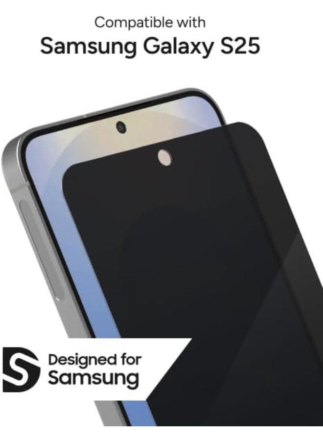 زاج واقي الخصوصية InvisibleShield Glass Elite لهاتف Samsung Galaxy S25 - Image 4