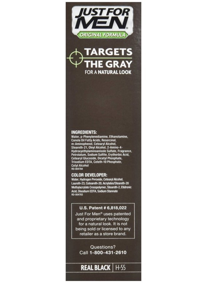 Just For Men Just For Men Shampoo-In Hair Color - Real Black  - Image 2