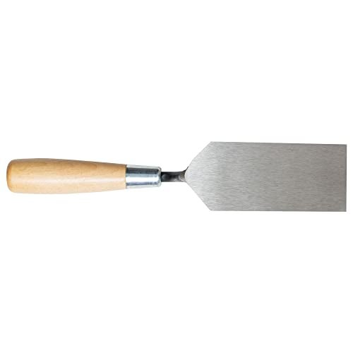 MARSHALLTOWN Margin Trowel, 5 x 2 Inch Blade, Spread Mortar and Tile Adhesive, Durable High Carbon Steel, Wood Handle, Tile Trowel, Made in the USA, 52 - Image 4