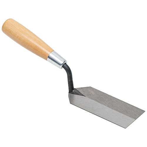 MARSHALLTOWN Margin Trowel, 5 x 2 Inch Blade, Spread Mortar and Tile Adhesive, Durable High Carbon Steel, Wood Handle, Tile Trowel, Made in the USA, 52 - Image 2