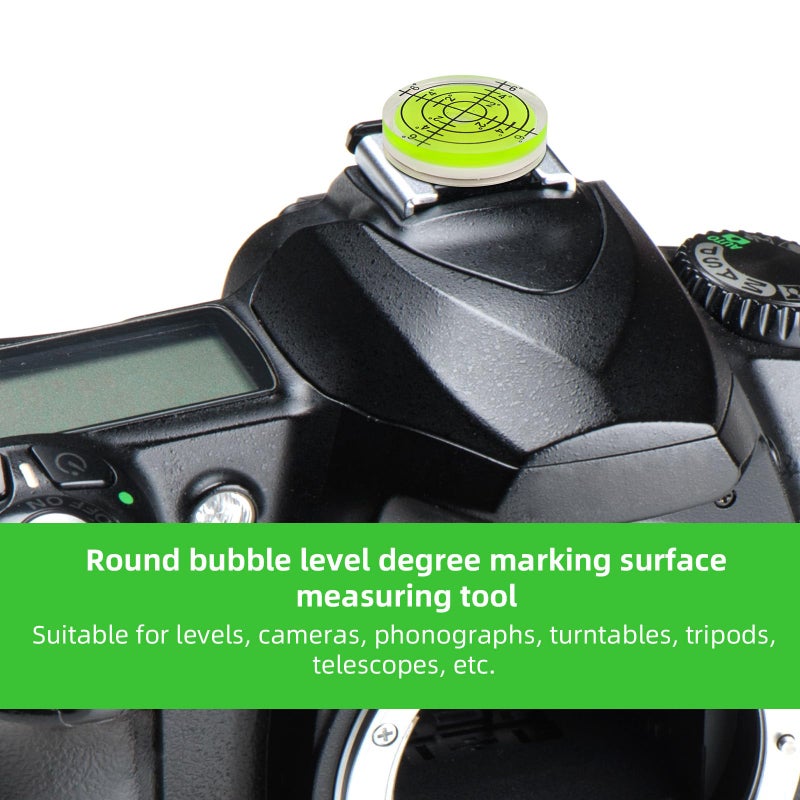 Penitue 9pcs Small Square Round Bubble Spirit Level, Square & Circular Mini Magnetic Pocket Bubble Levels Measuring Tool for Precise Leveling of Turntables Cameras Tripods Drills Frames & Phonographs - Image 5
