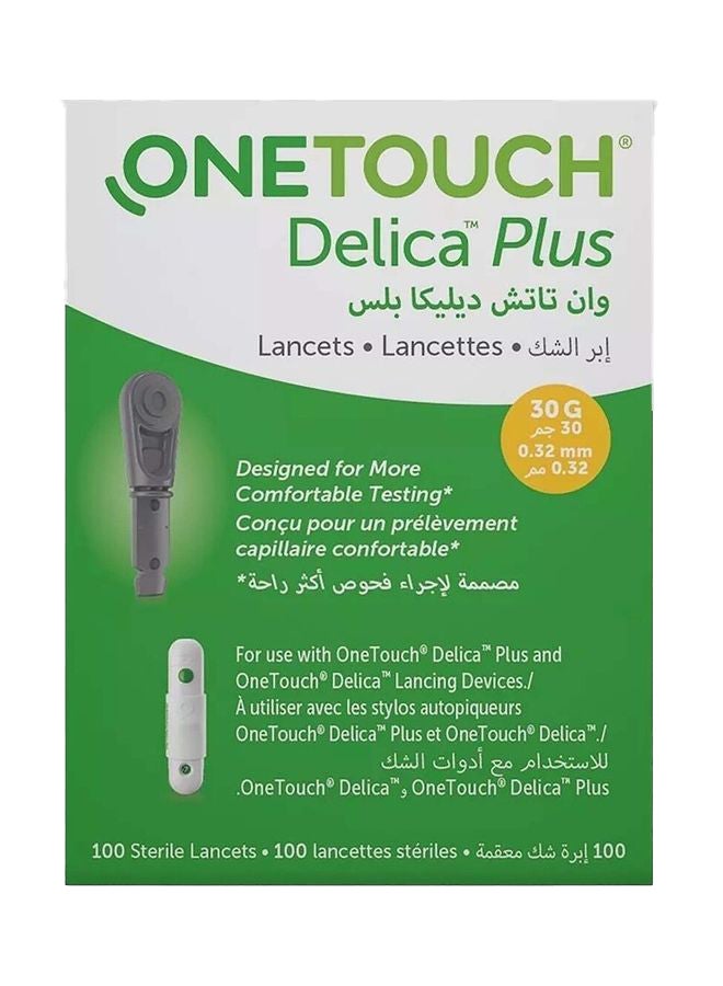 One Touch Delica Plus Lancet 100s - Image 1