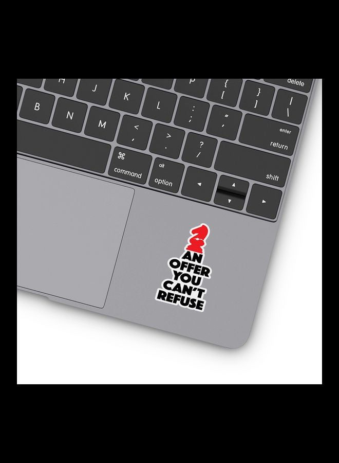 RKN An Offer You Cant Refuse Vinyl Stickers For Laptop 3inch - Image 1