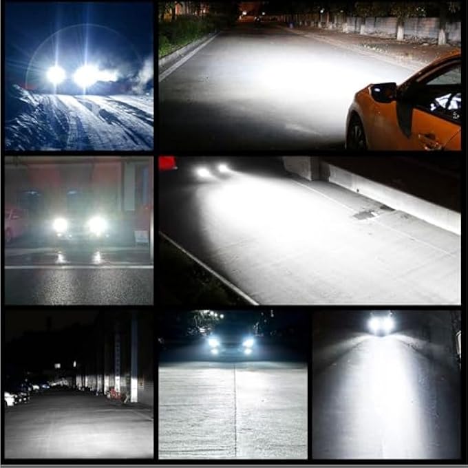 Unity Led Fog Light Bulb  HighBrightness Truck Fog Replacement Bulb  Plug And Play Driving Replacement Lamp Automotive Accessory For Trailer Pickup Sedan - Image 5