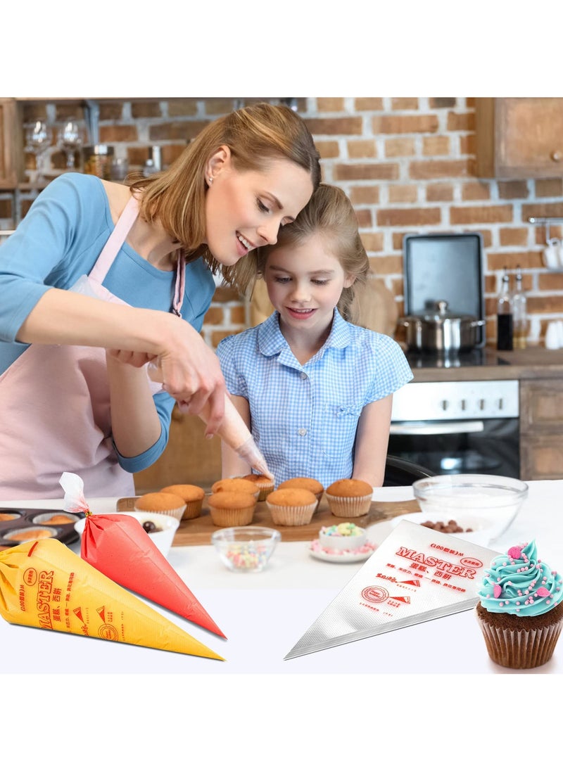 General 100 Disposable Frosting Pastry Bags, Frosting Bags Cakes Cookies Decorating Bags for Frosting and Frosting Thick PE Cream Bags Decorating Mouth Squeeze Cookies Cakes  - Image 3