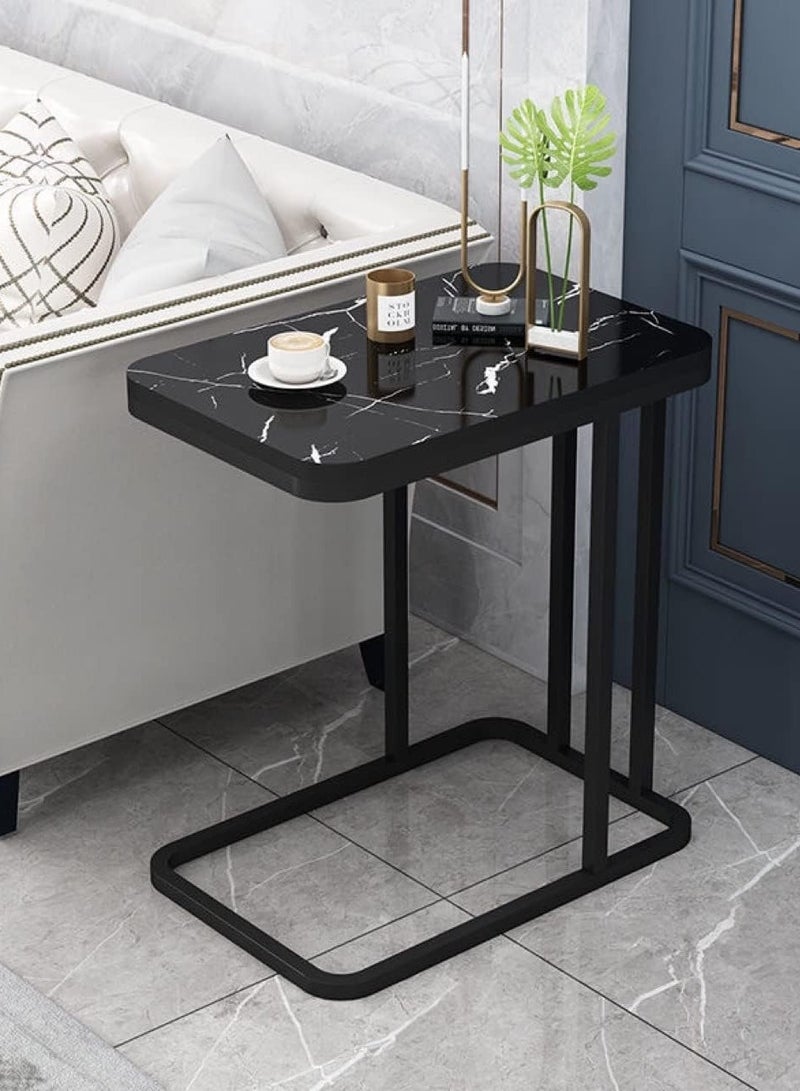 DubaiGallery طاولة قهوة بتصميم حديث مطور من طبقتين مع درج للتخزين لطاولة نهاية أثاث غرفة المعيشة - Image 3