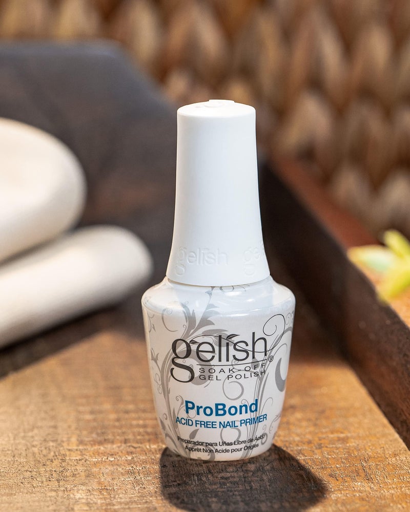 Gelish ProBond Nail Primer â€“ Acid-Free Gel & Acrylic Adhesion, pH-Balanced, Promotes Long-Lasting Bond for Nail Plates, Safe for Natural Nails (15mL) - Image 1