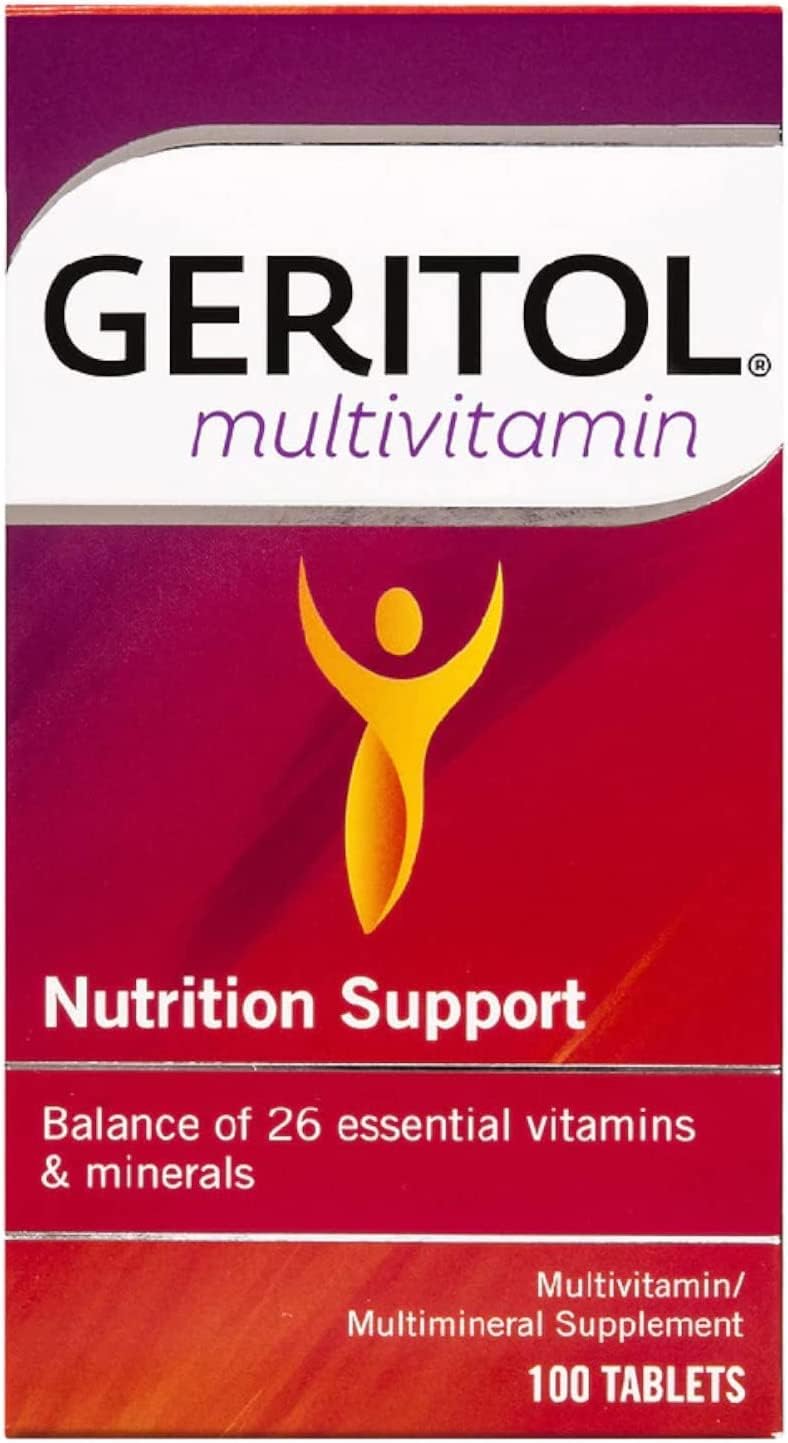 Geritol Multivitamin Tablets for Adults, 100 Count - Image 1