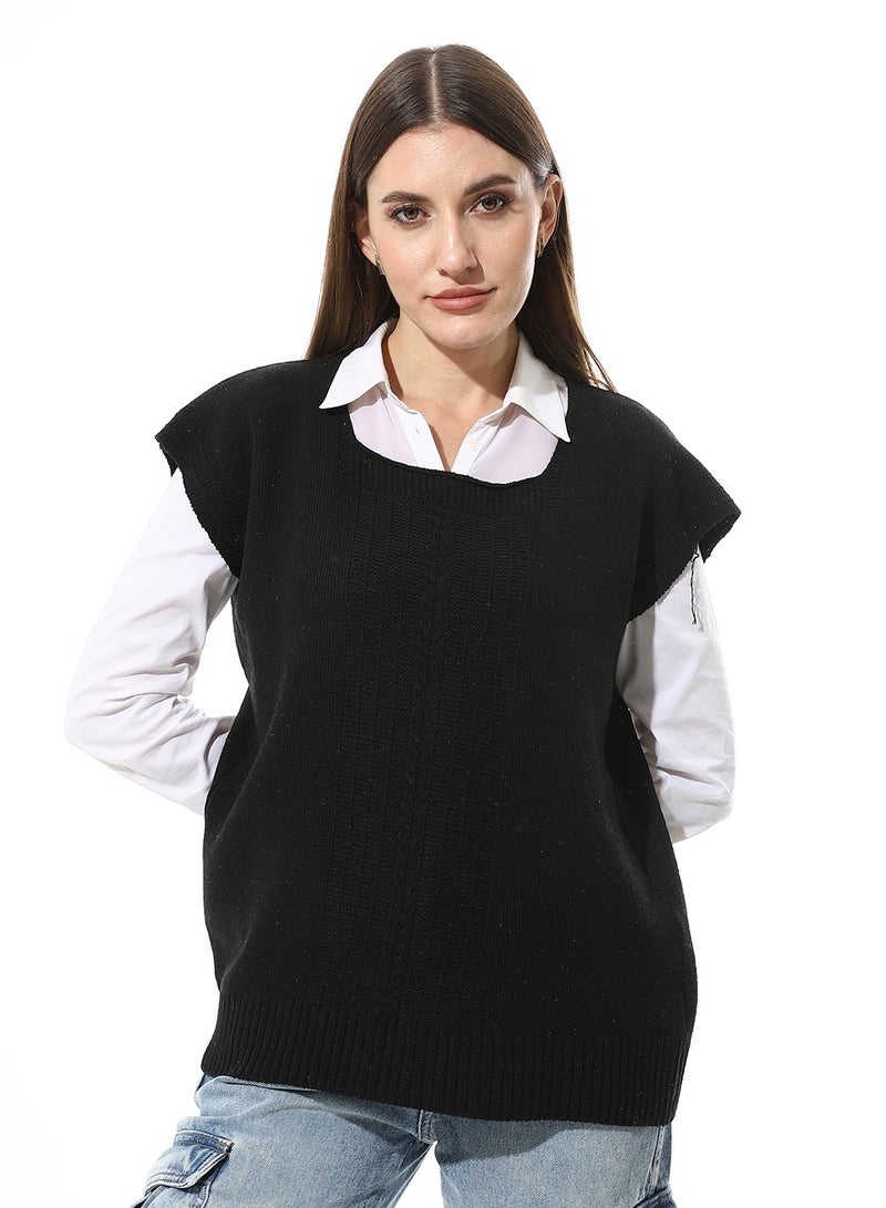 Caesar Womens Wool Vest  - Image 1