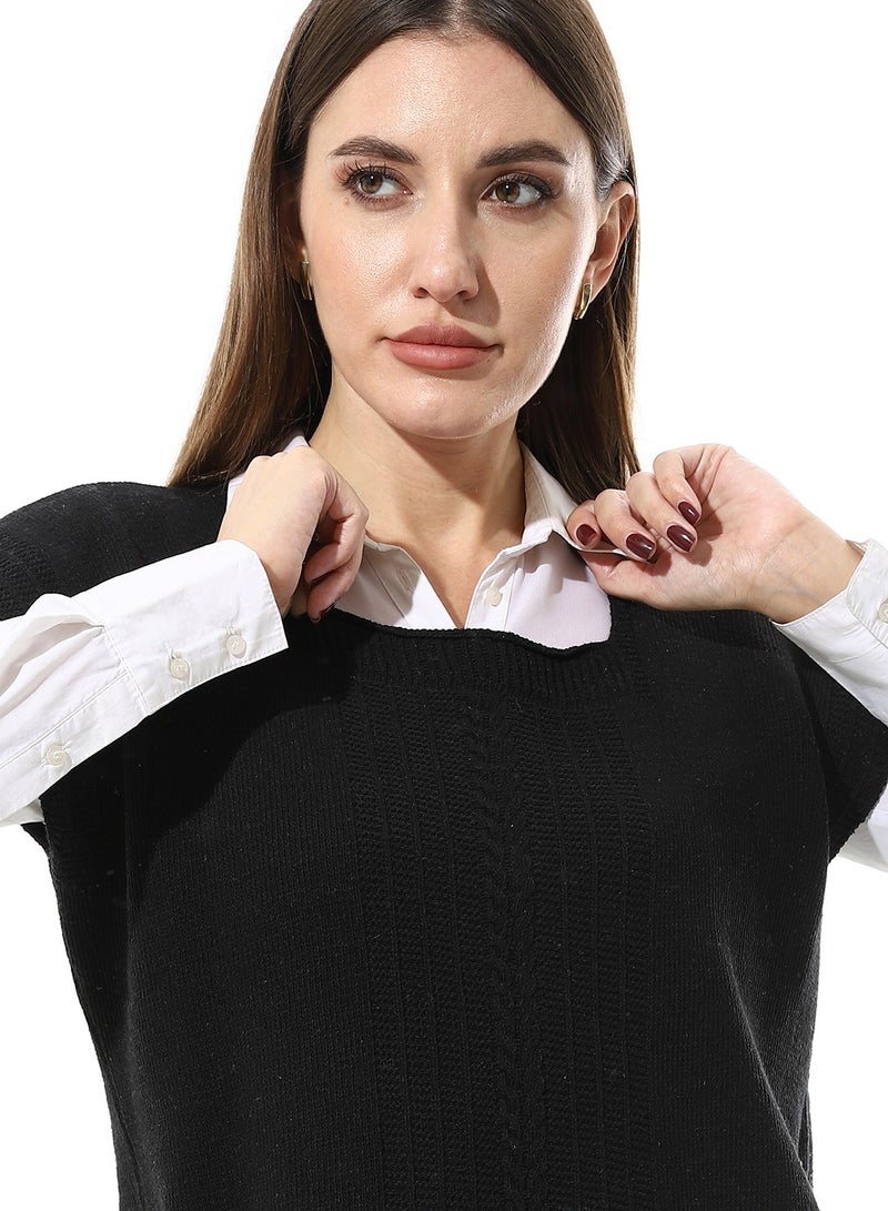 Caesar Womens Wool Vest  - Image 3