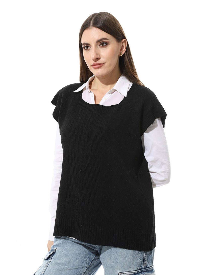 Caesar Womens Wool Vest  - Image 4